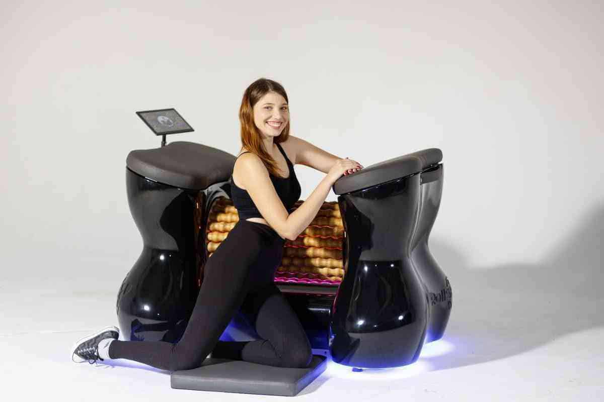 RollStar BodyContour Lymphdrainage-Massagegerät für Körperformung und Lymphmassage