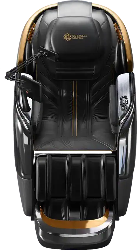 Full-body massage chair with air-pressure massage and heat function